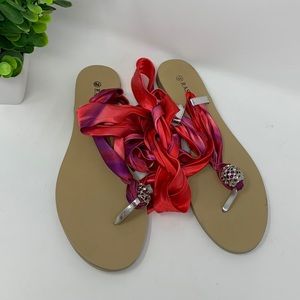 Rasolli Lace up Sandals